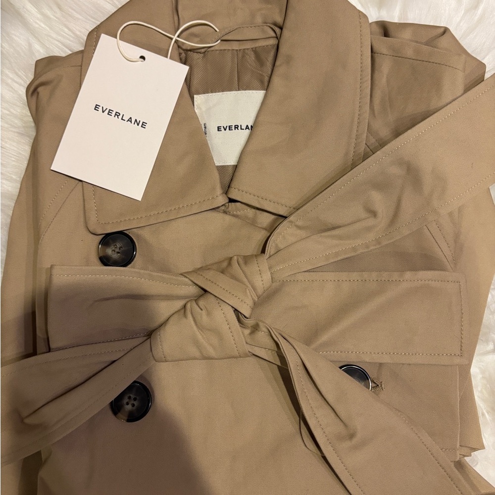 Everlane NWT Tan Trench Coat